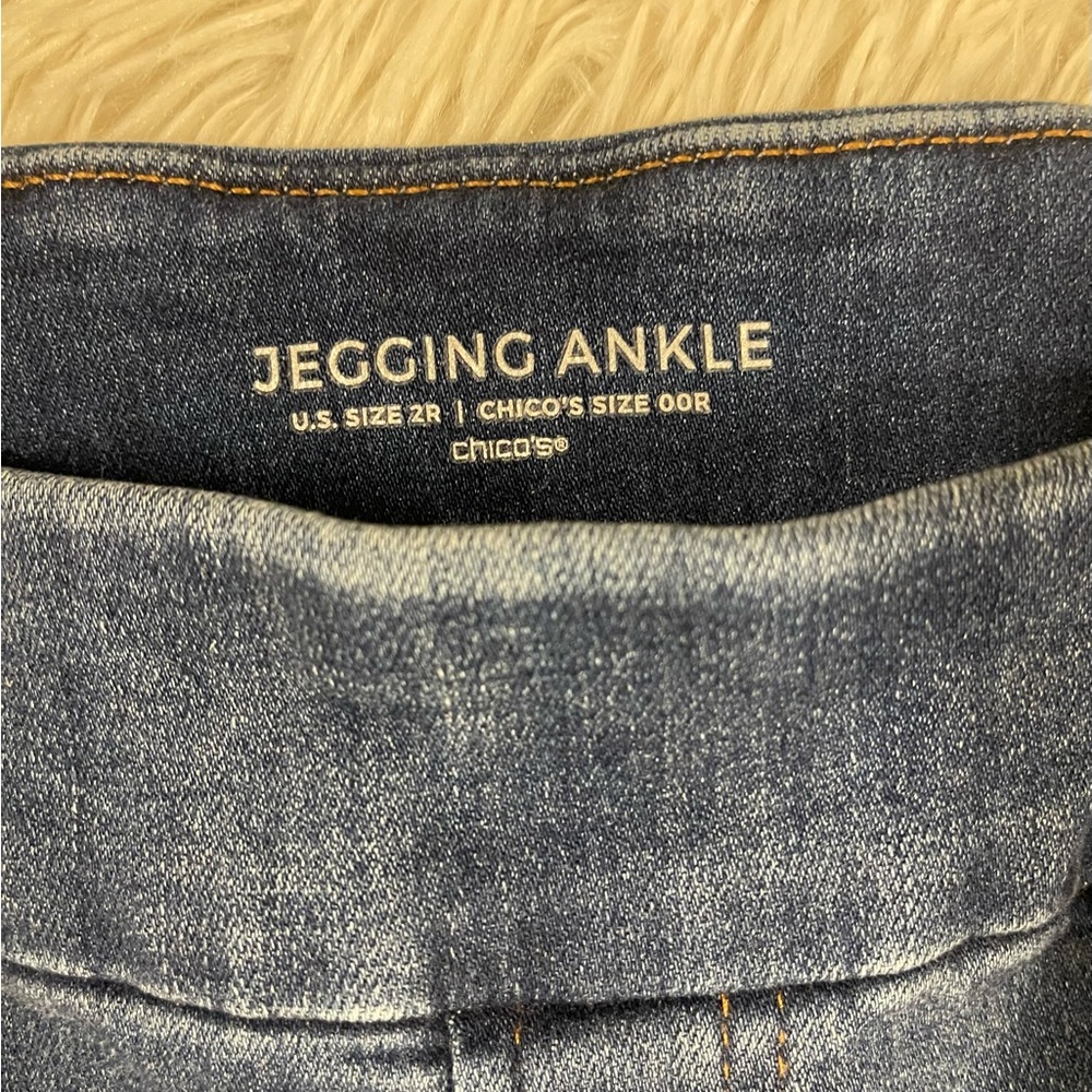 4/$15 Classic Blue Denim Ankle Jegging - Picture 6 of 6